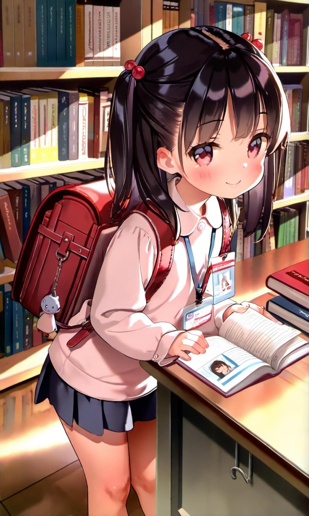 図書館ではお静かに