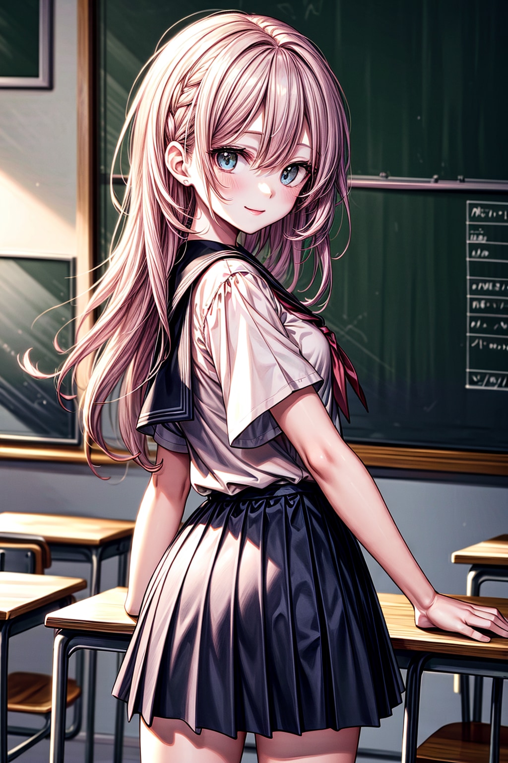 女子高生 high school girl | の人気AIイラスト・グラビア