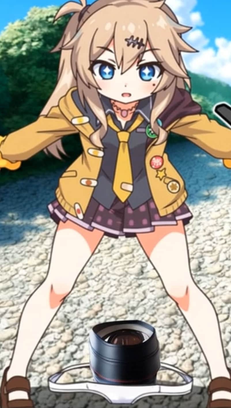 (ノーパン！)スカートの中を撮影されちゃう春日部つむぎさん！