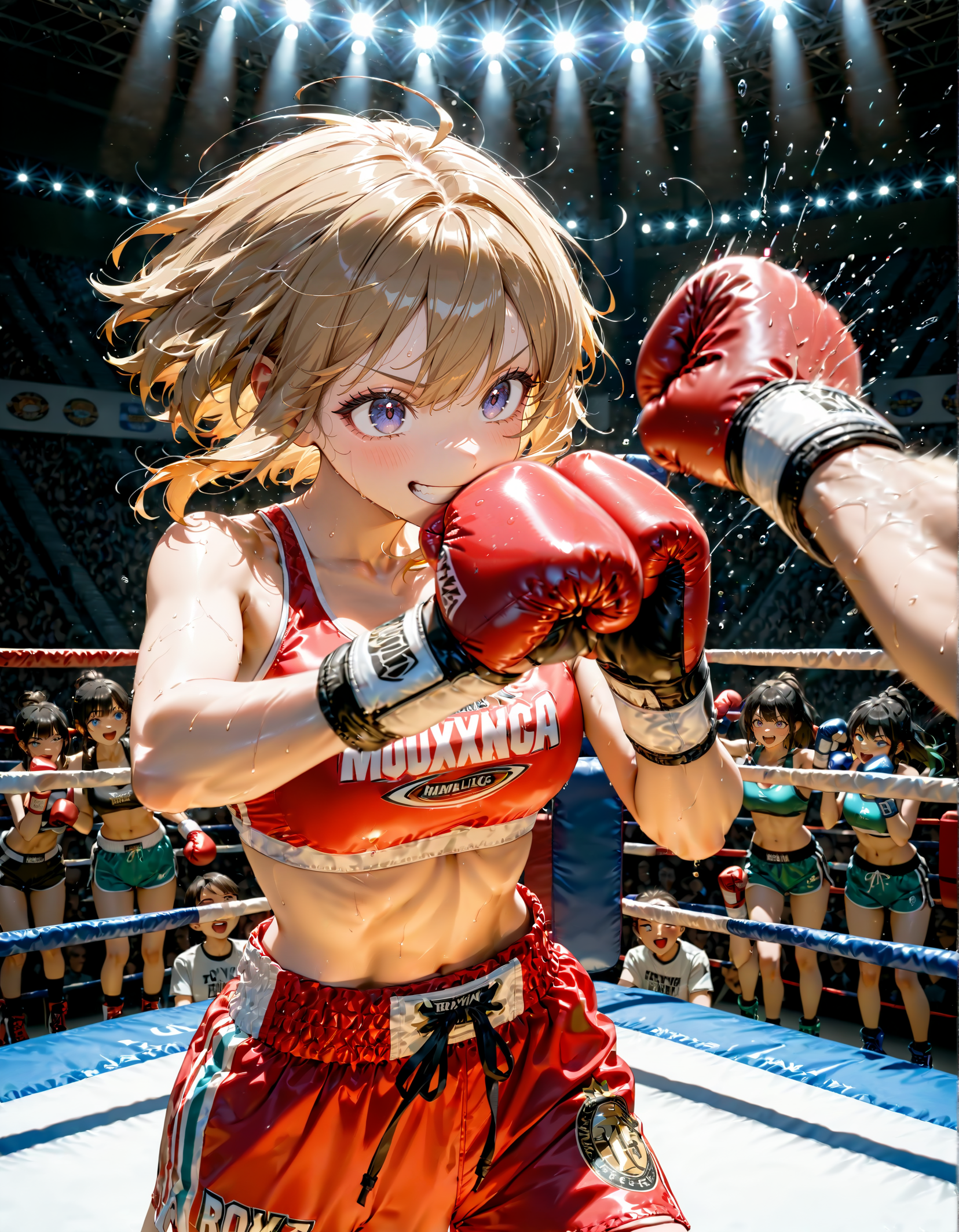今日はボクシングの日　その２ | の人気AIイラスト・グラビア