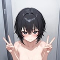 裸になった貧乳の子 7枚目