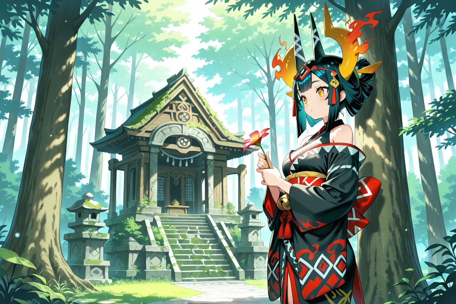 「15.カプ・ブルル・擬人化シリーズ」DAISY | の人気AIイラスト・グラビア