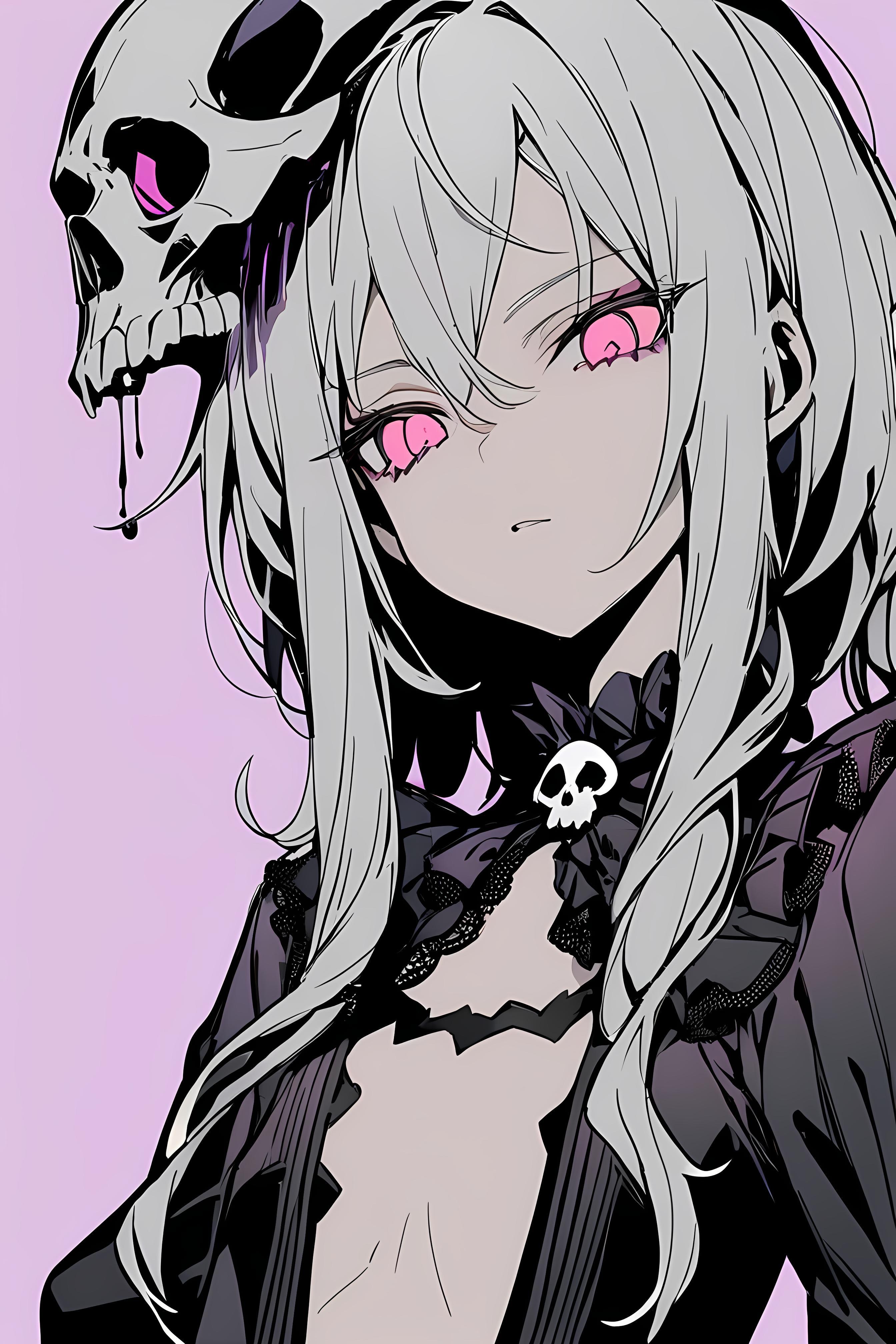 灰髪ちゃん