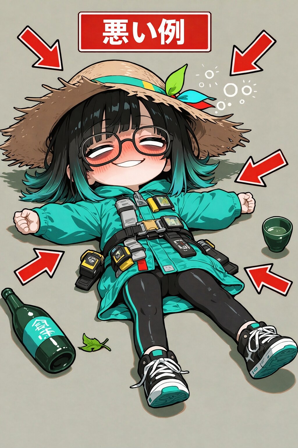 賽銭子先生の酩酊講座！(実技)
