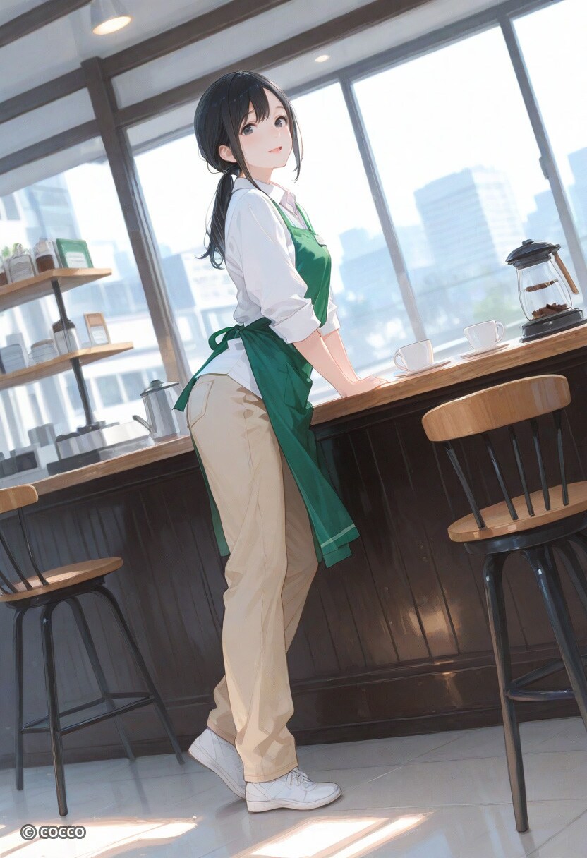 店長、休憩中。