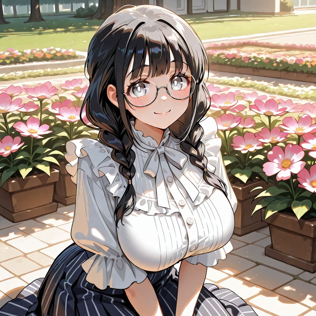 おさげちゃん
