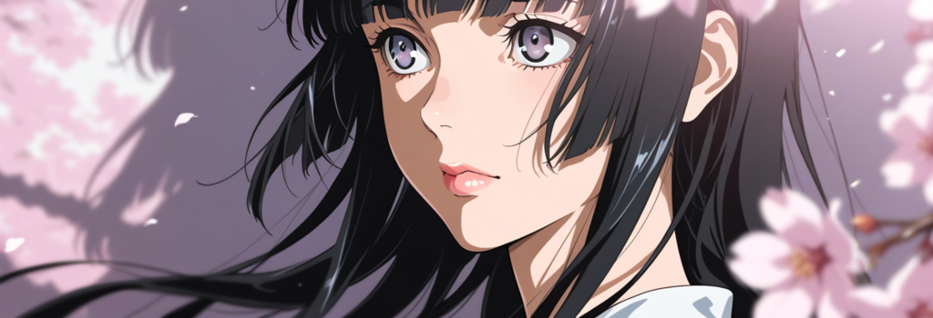 桜は静かに淡く咲く