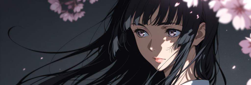 桜は静かに淡く咲く