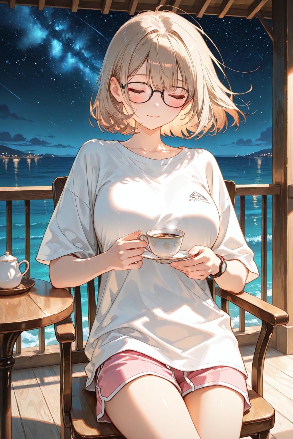 海の夜風