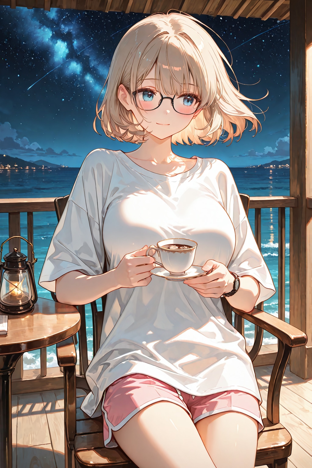 海の夜風