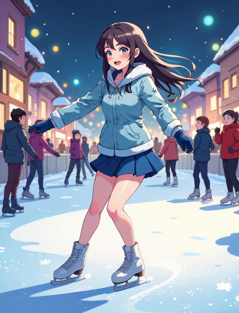 アイススケート | の人気AIイラスト・グラビア