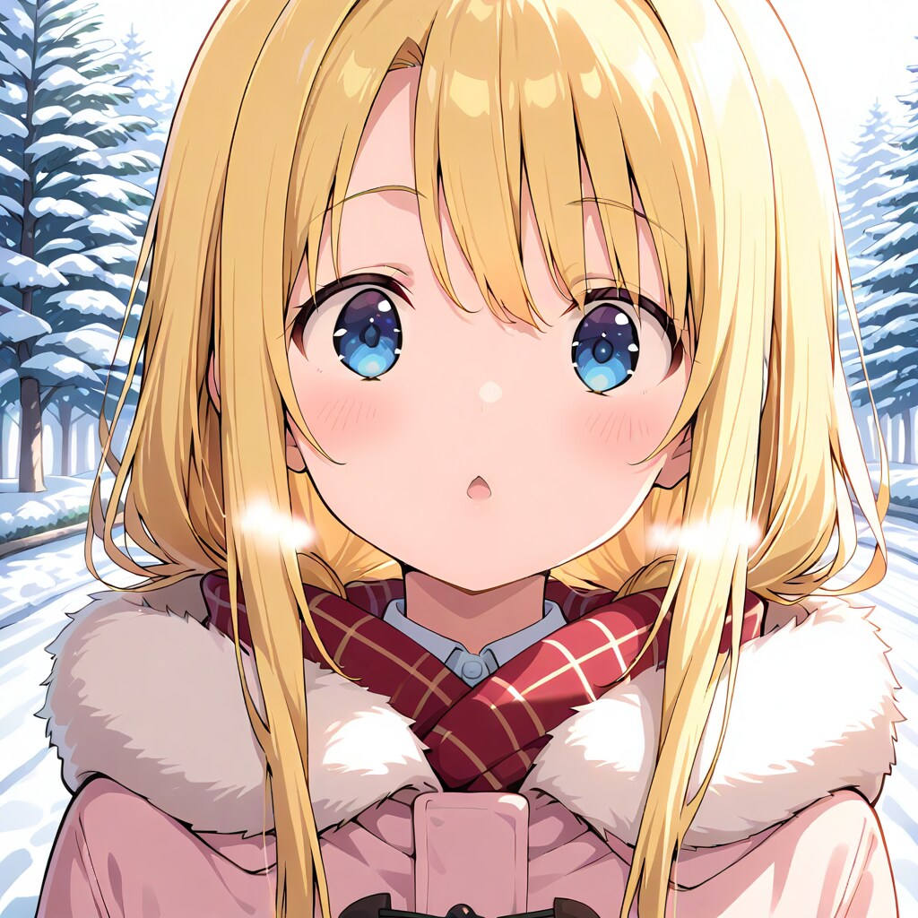 冬と金髪ちゃん | の人気AIイラスト・グラビア