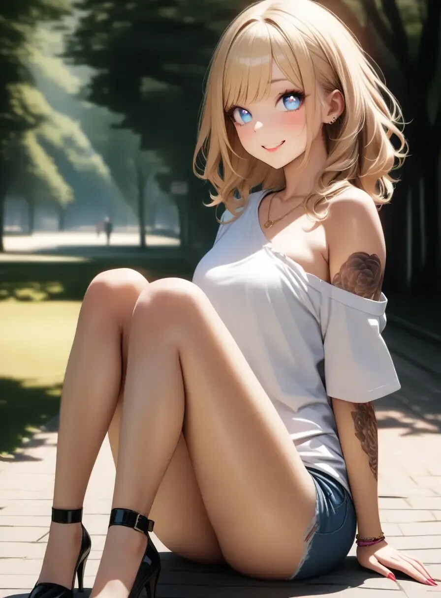 ギャルとデニム