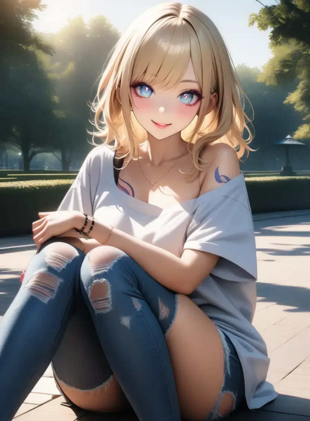 ギャルとデニム