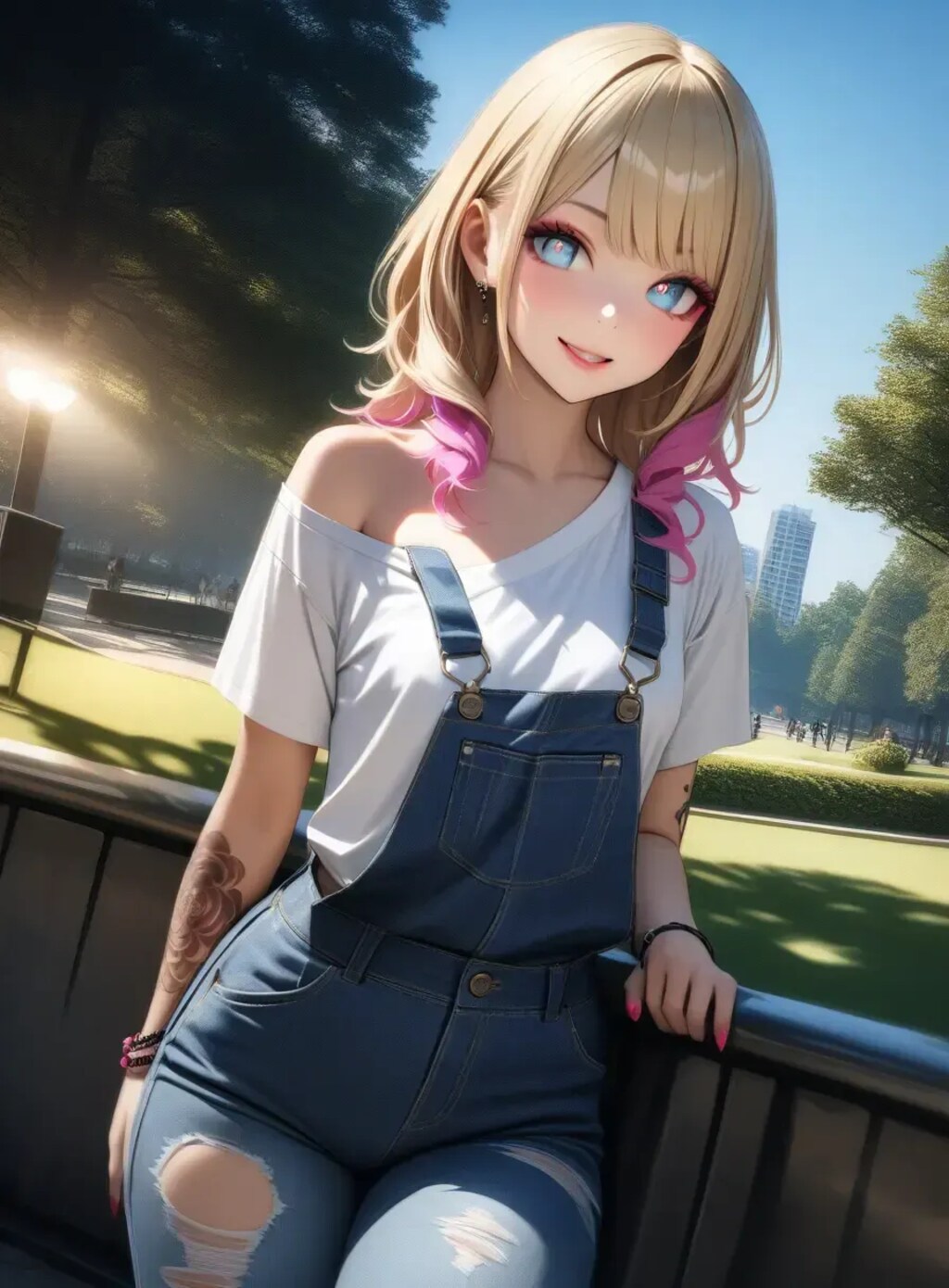 ギャルとデニム
