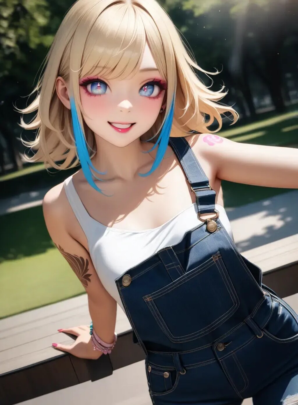 ギャルとデニム