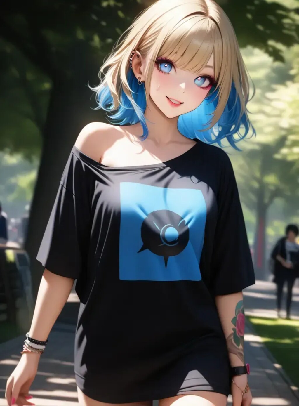 ギャルとデニム