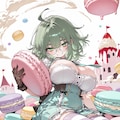 翠ちゃんinマカロンの国 3枚目