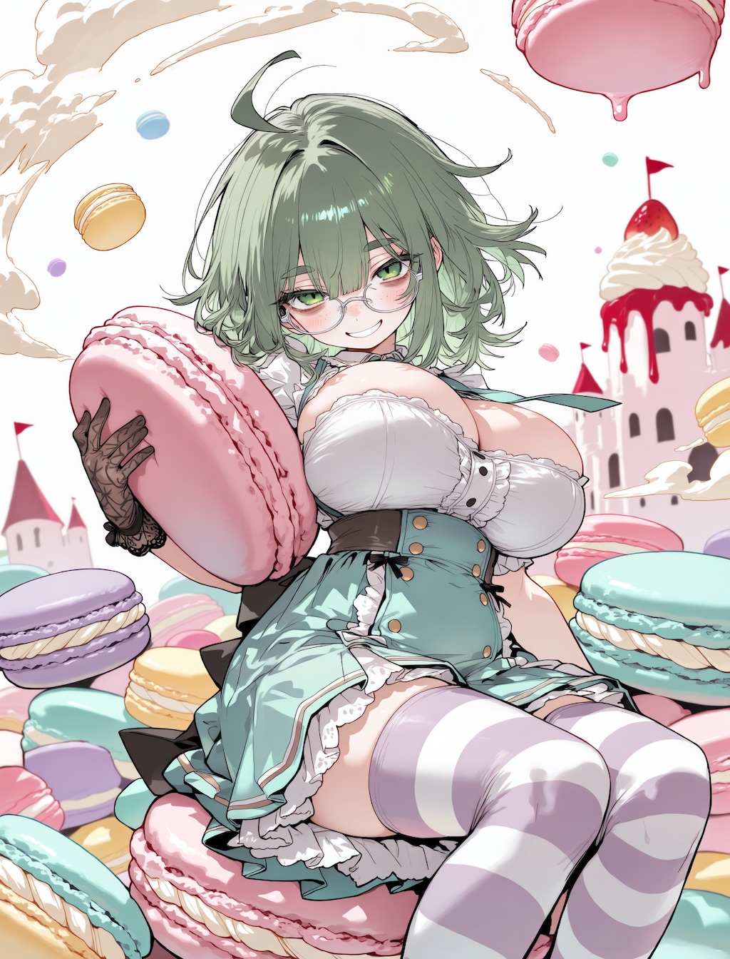 翠ちゃんinマカロンの国