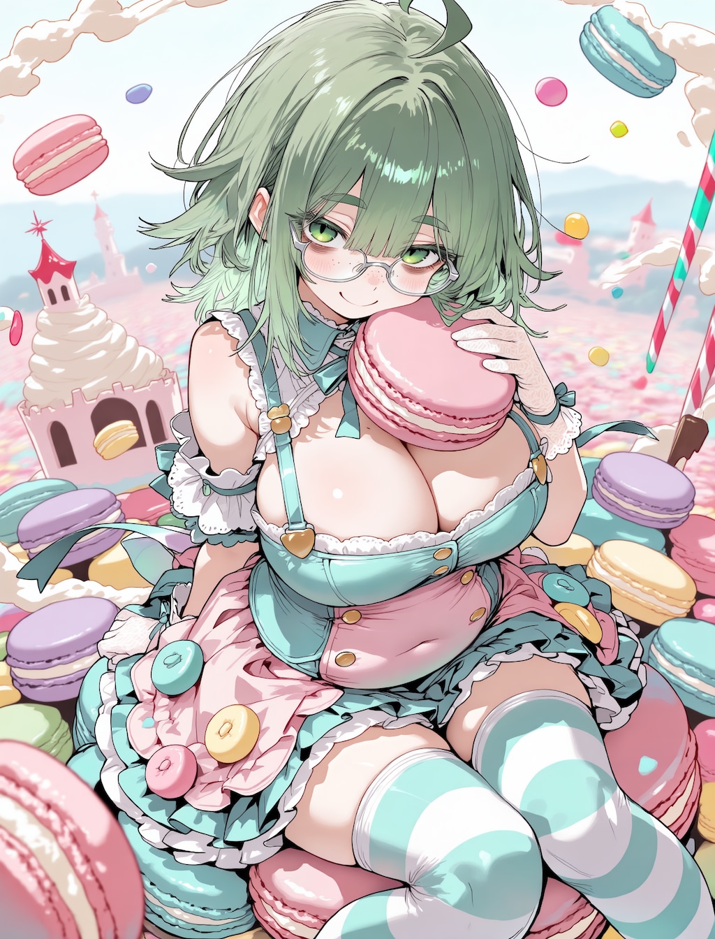 翠ちゃんinマカロンの国