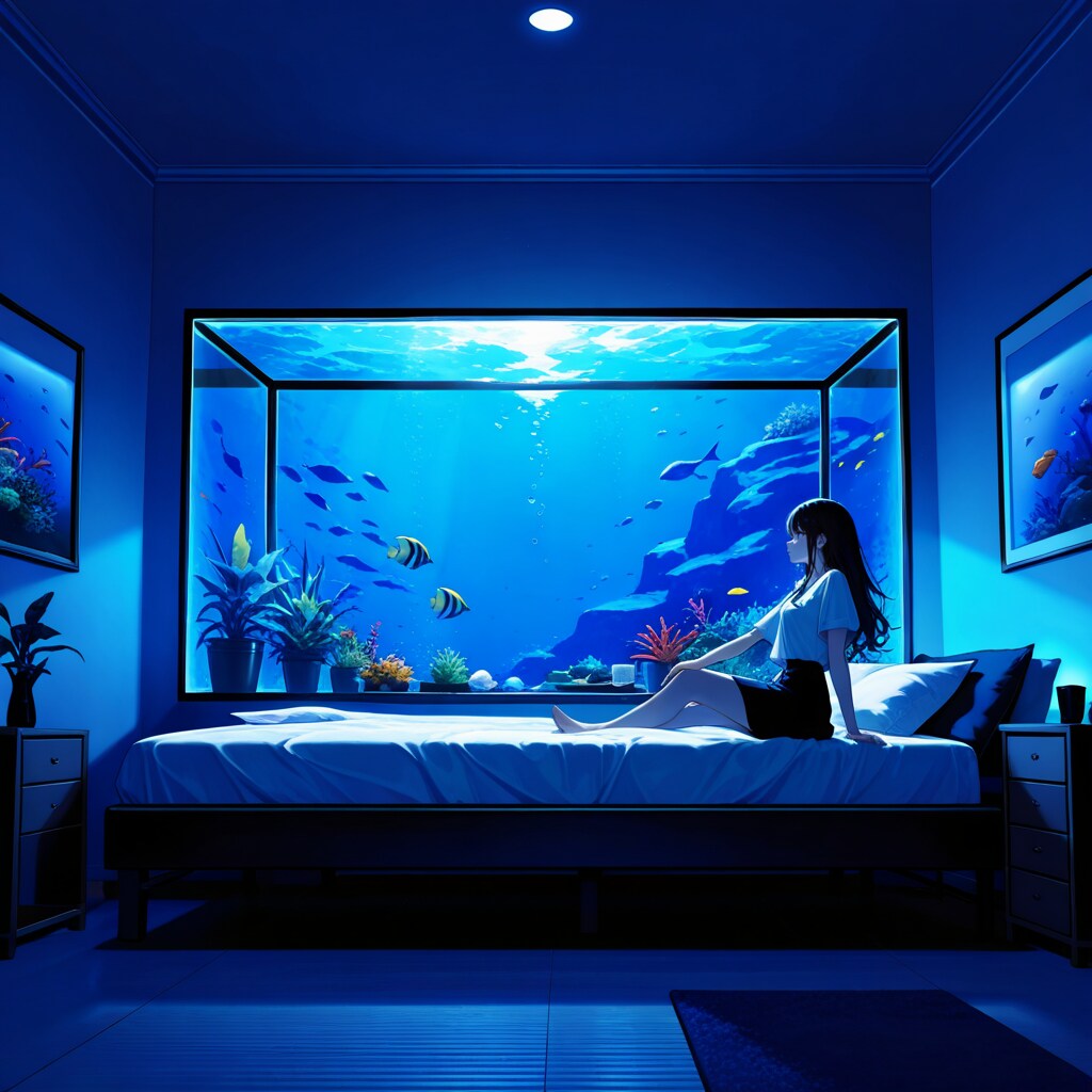 理想の部屋 ～壁面水槽～