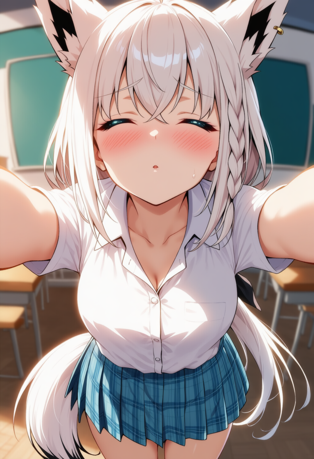 ちゅーしよ？（白上フブキ）