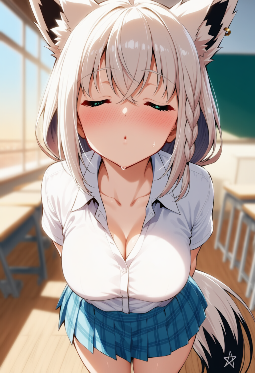 ちゅーしよ？（白上フブキ）