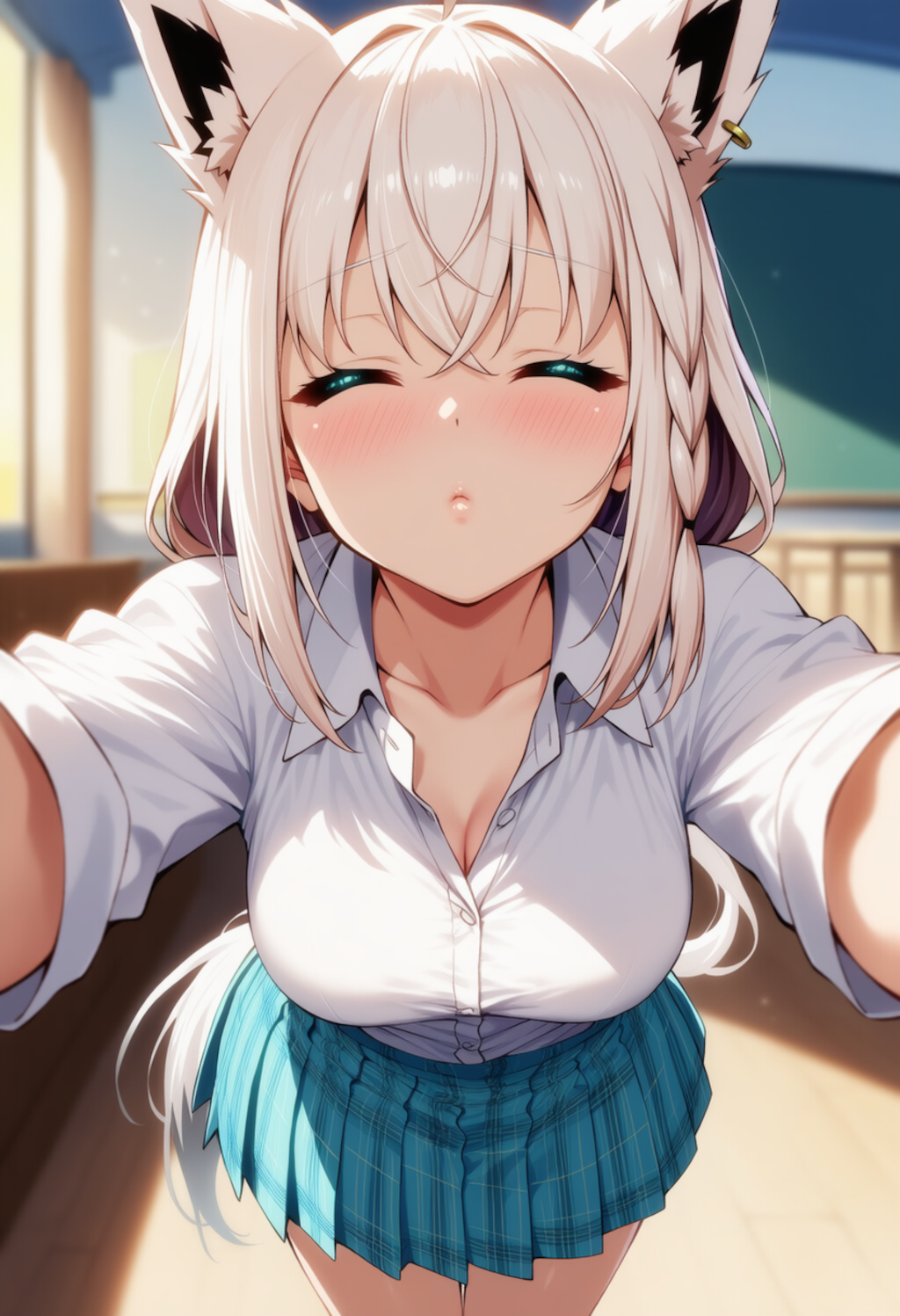 ちゅーしよ？（白上フブキ）