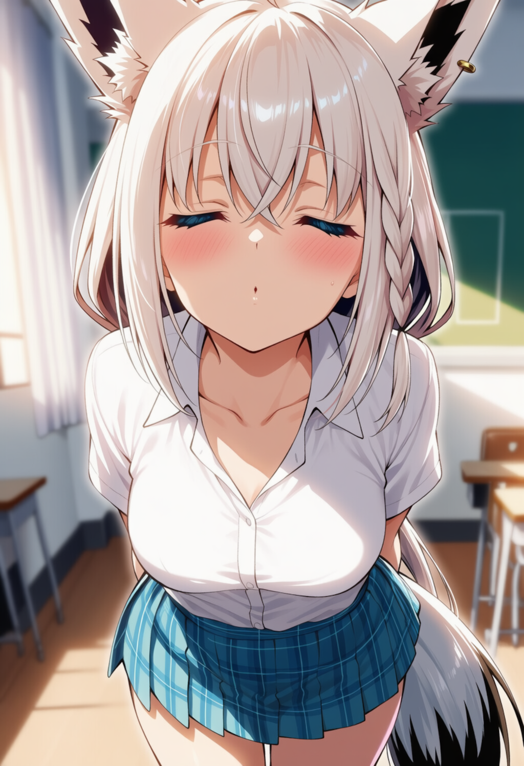 ちゅーしよ？（白上フブキ）