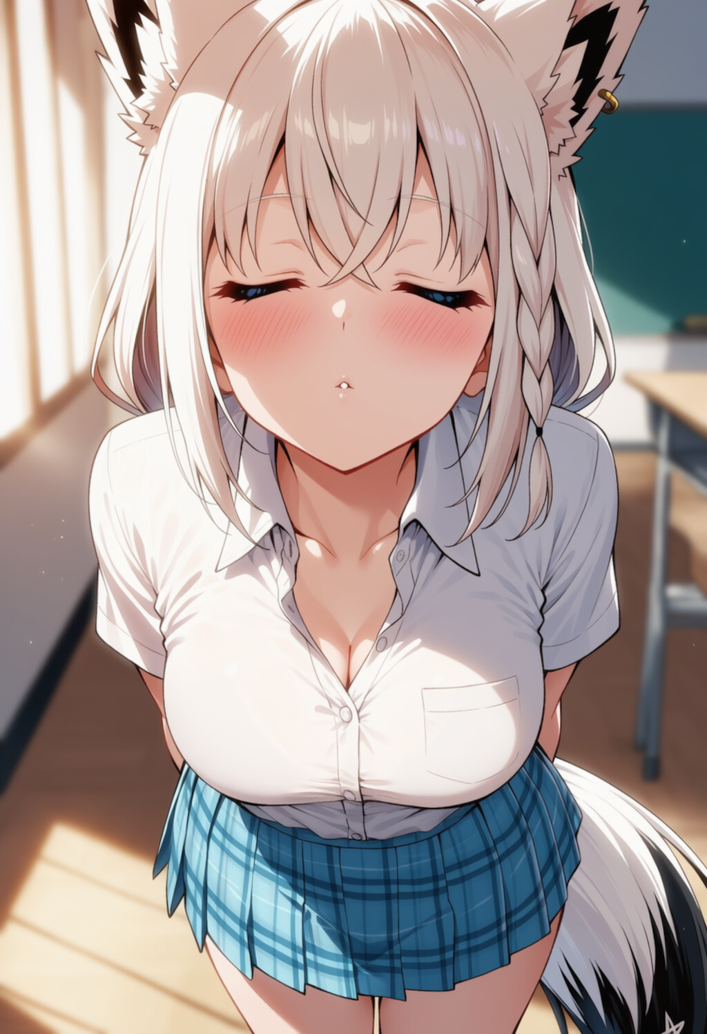 ちゅーしよ？（白上フブキ）