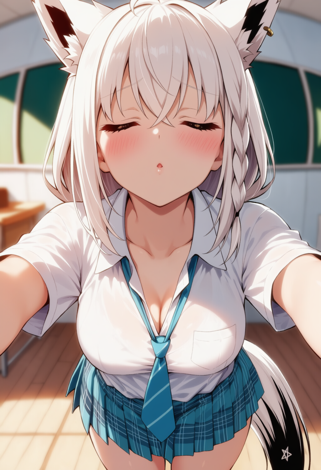 ちゅーしよ？（白上フブキ）