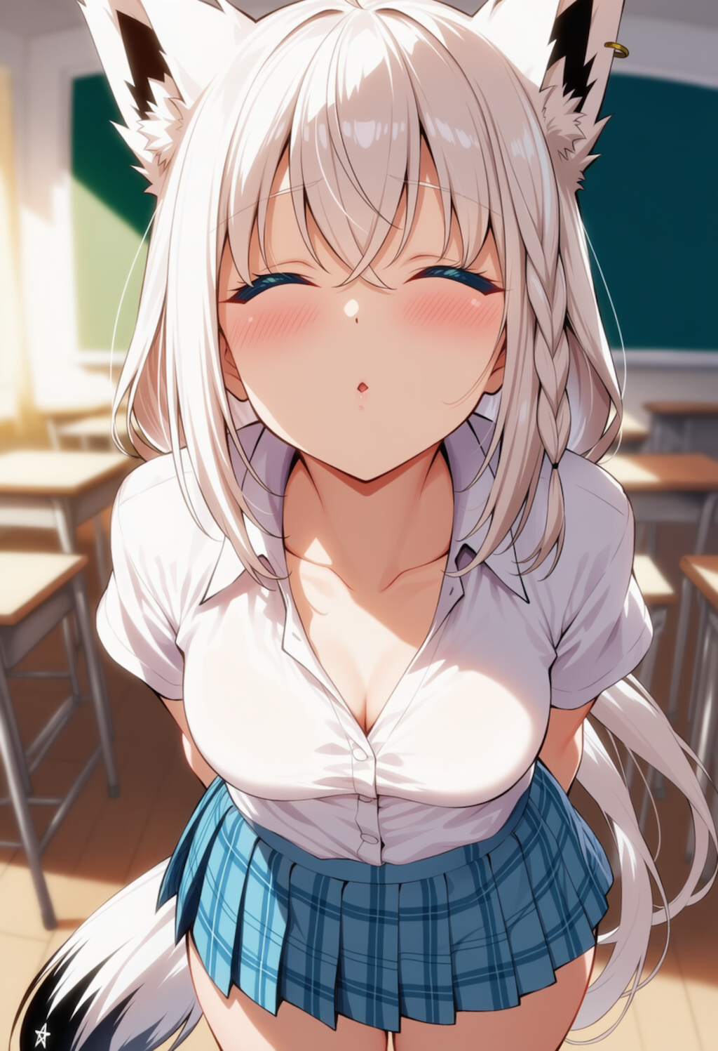 ちゅーしよ？（白上フブキ）