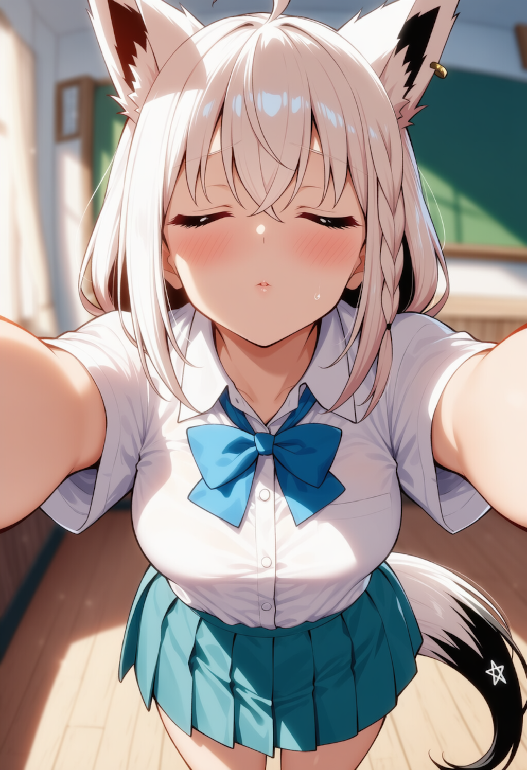 ちゅーしよ？（白上フブキ）