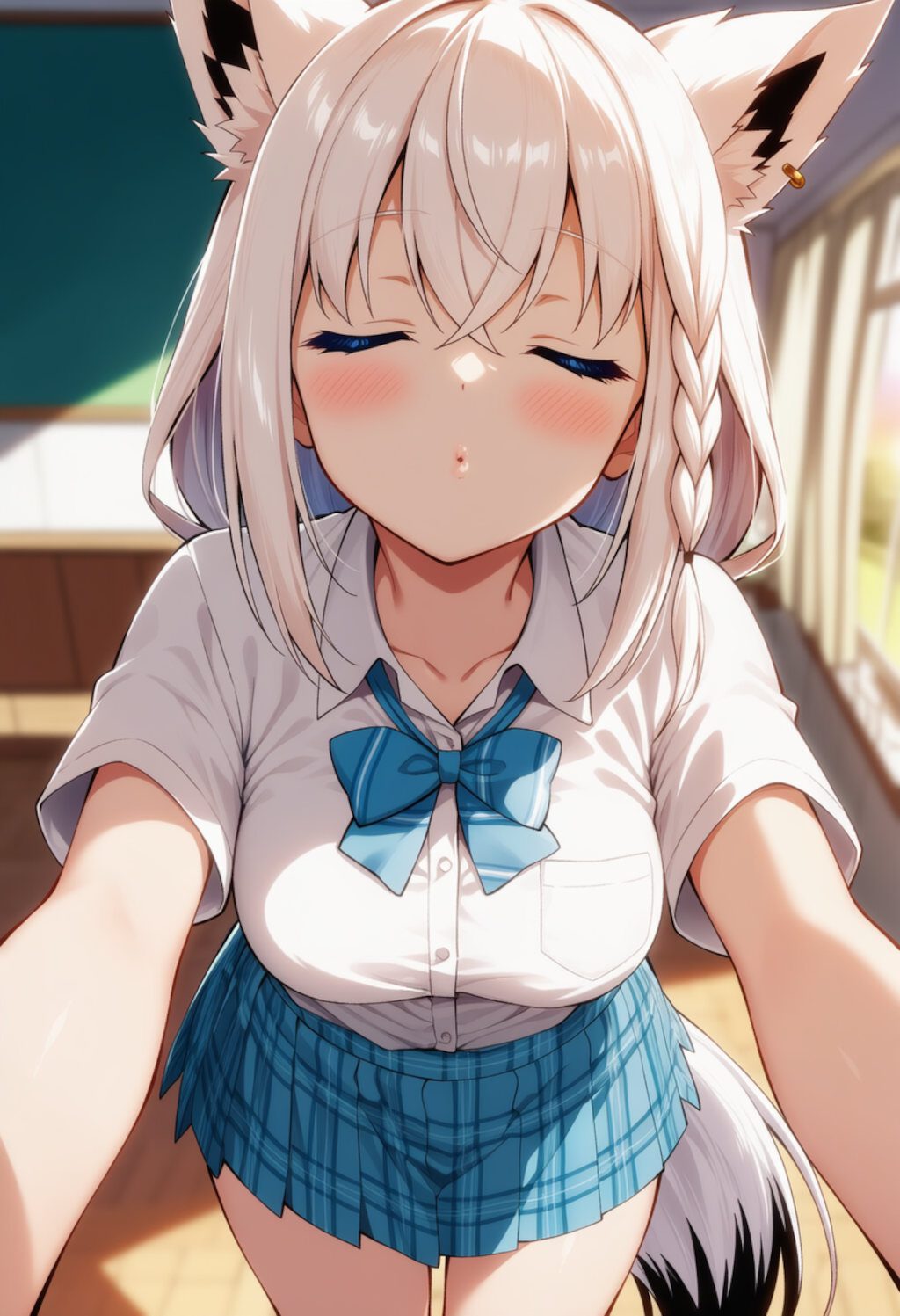 ちゅーしよ？（白上フブキ）