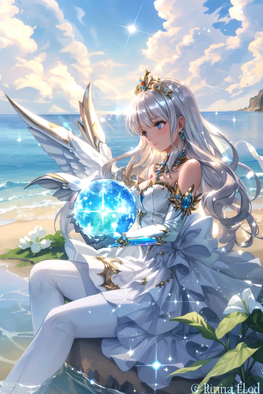 海に降りたある星のプリンセス