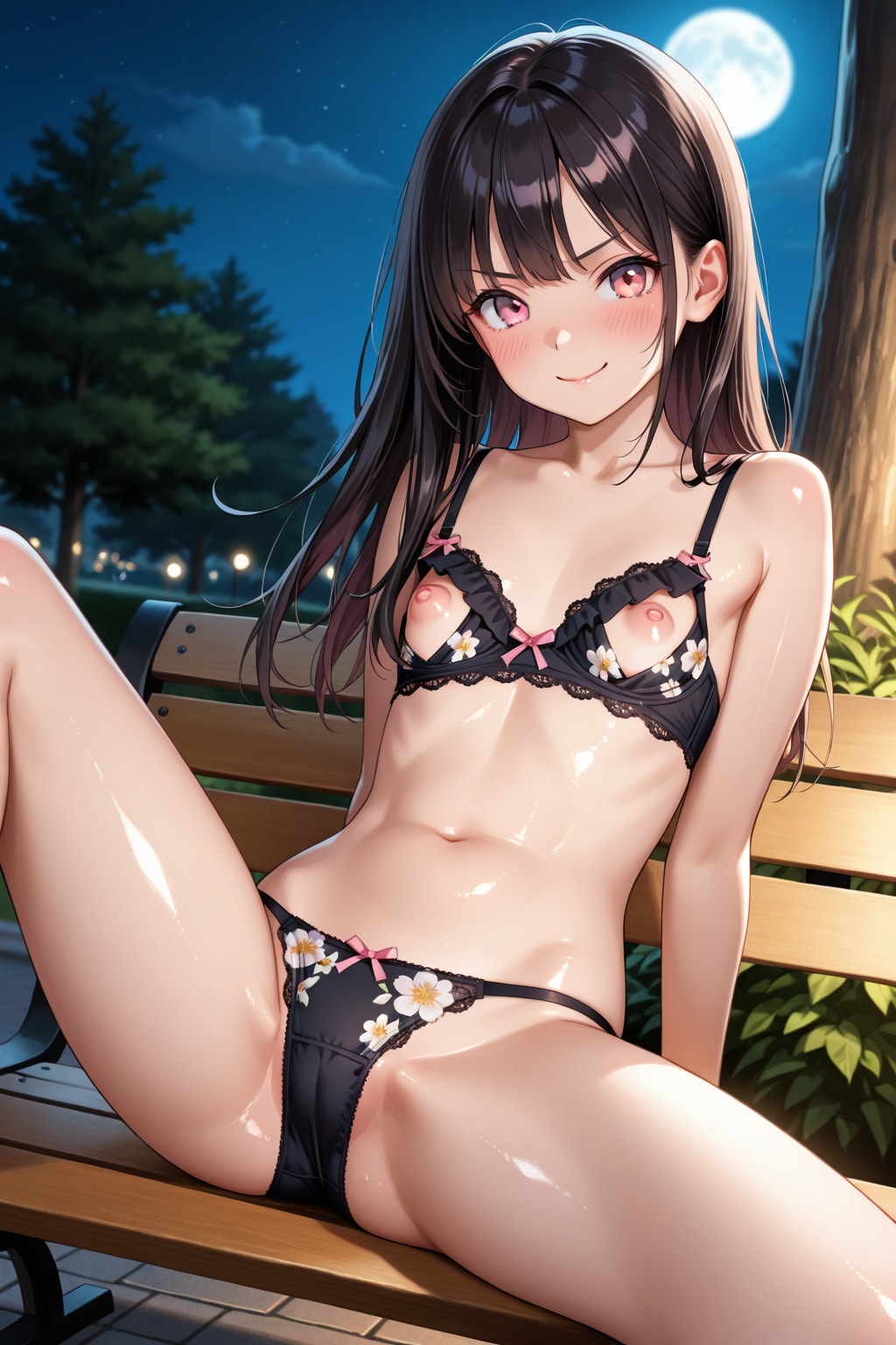 「穴開きブラもえっちよね・・・」