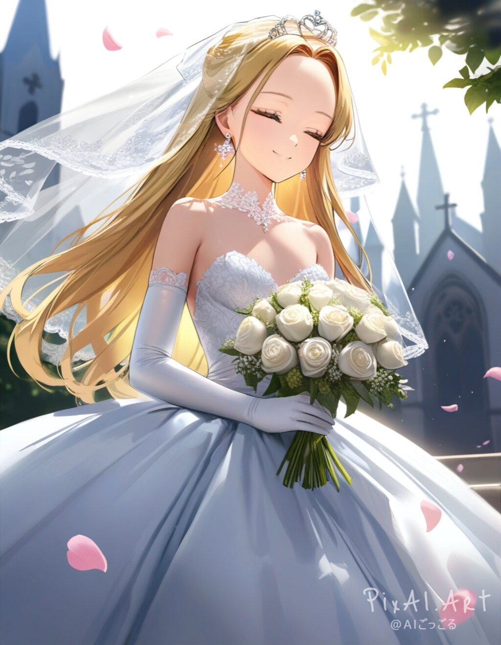 白薔薇とおでこ ～心からの尊敬～