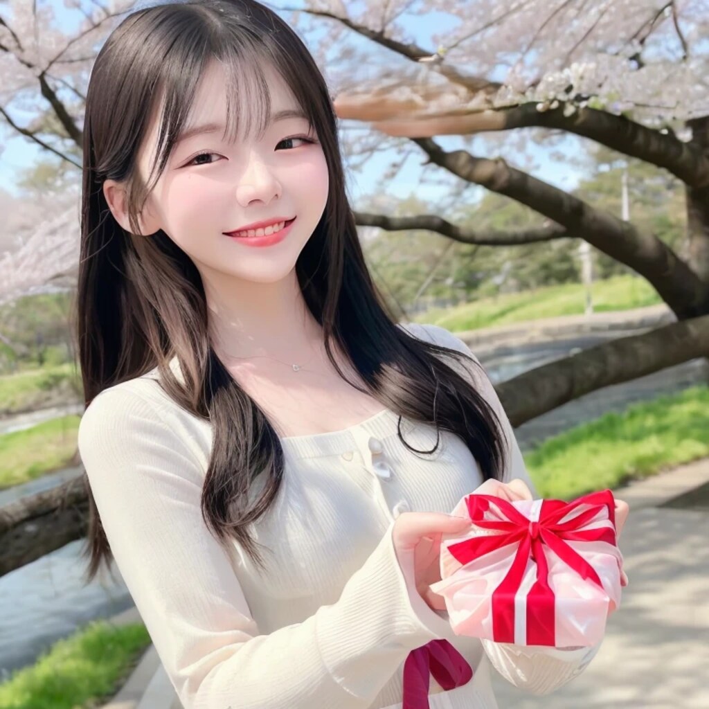 黒髪ロングでワンピースの美女８５