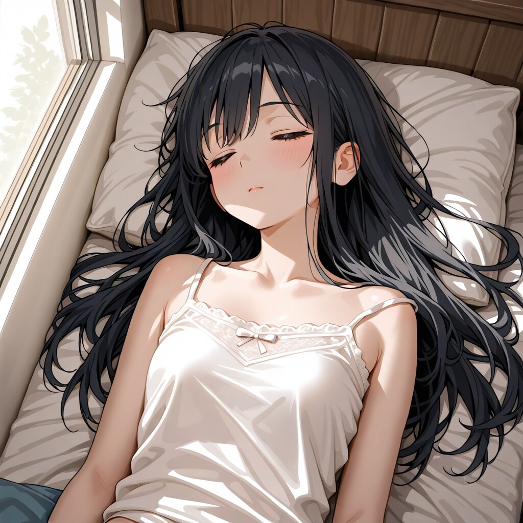 寝ている女の子 | の人気AIイラスト・グラビア