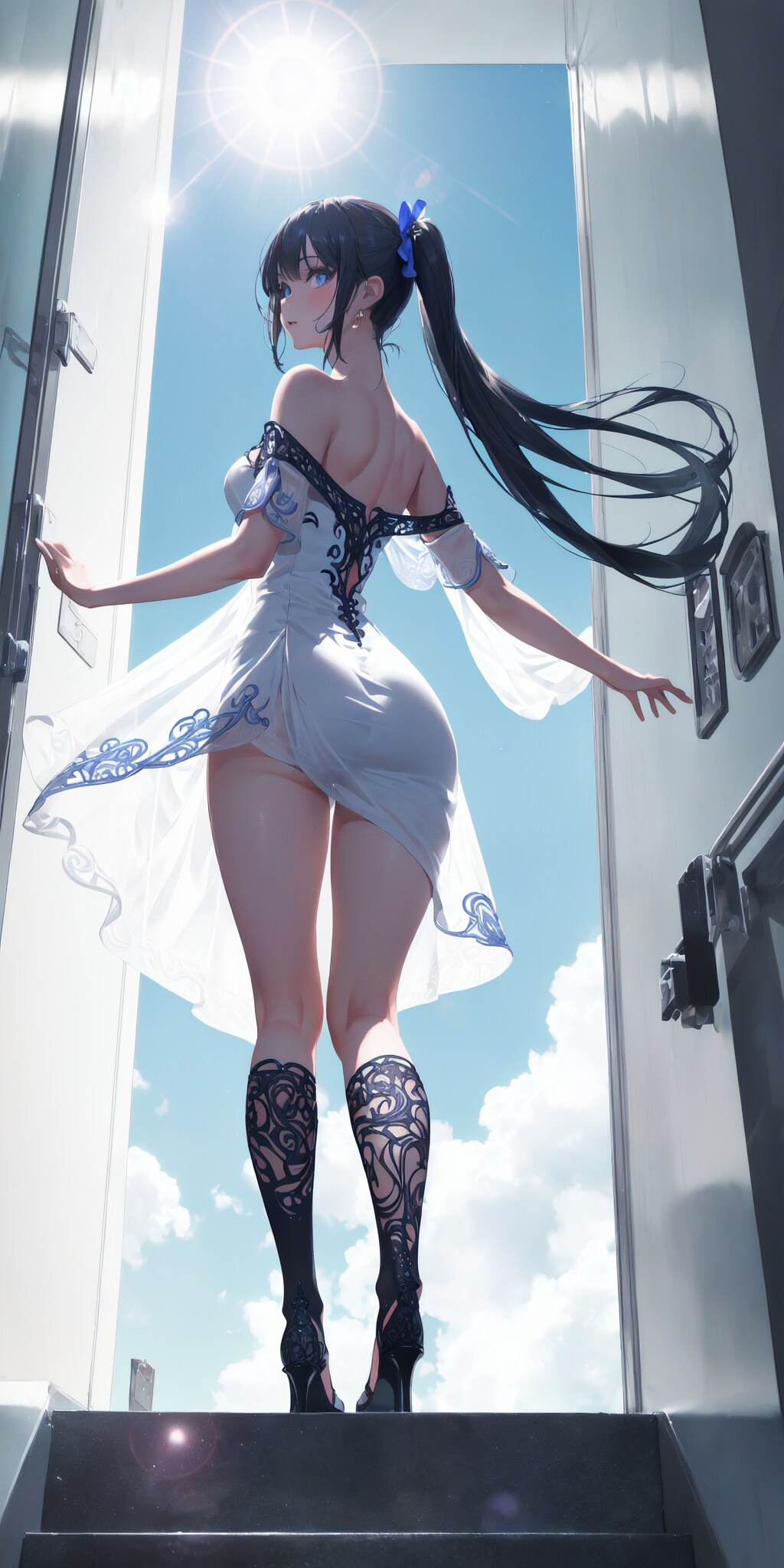 青空へ続く階段