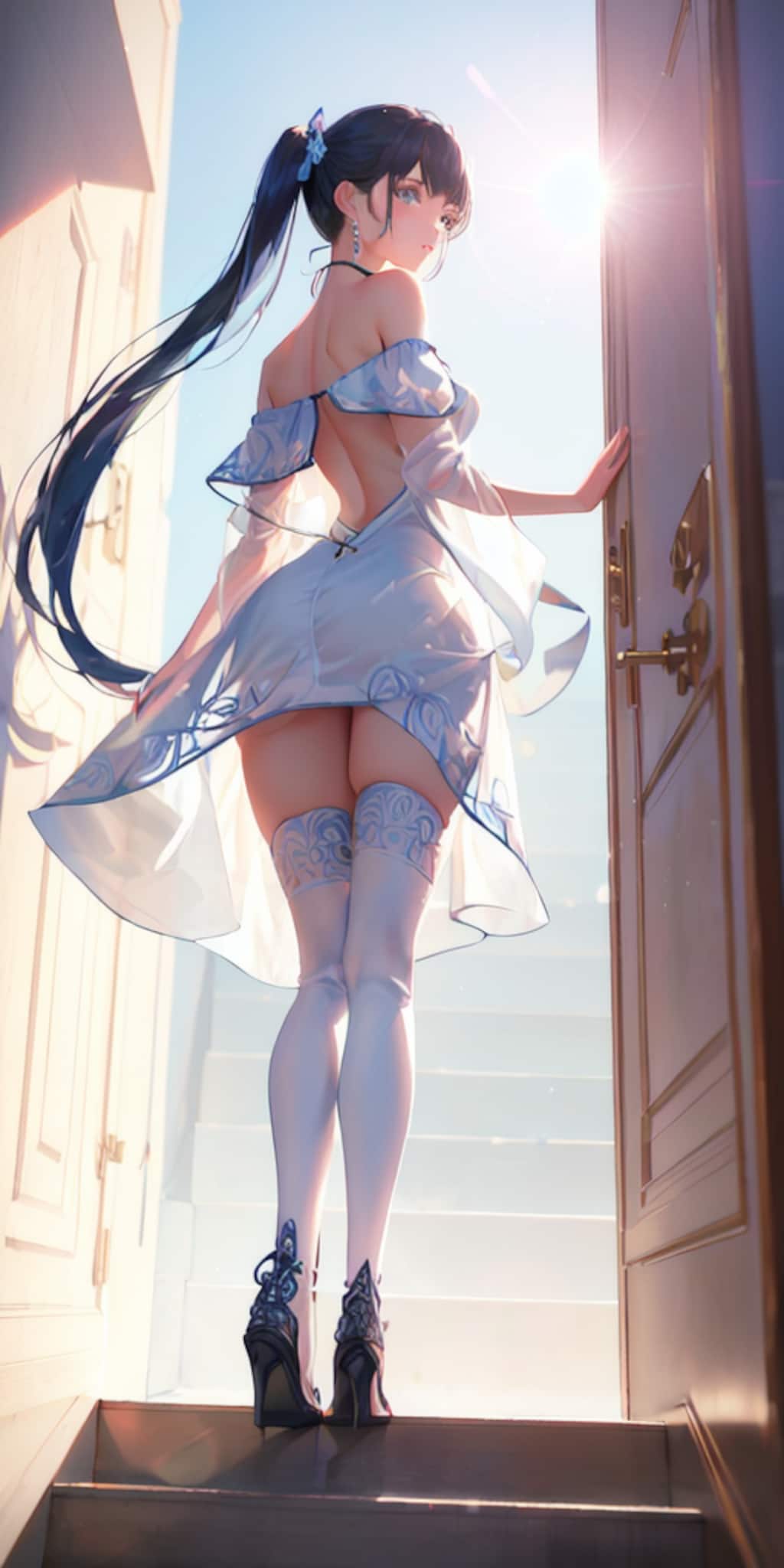 青空へ続く階段