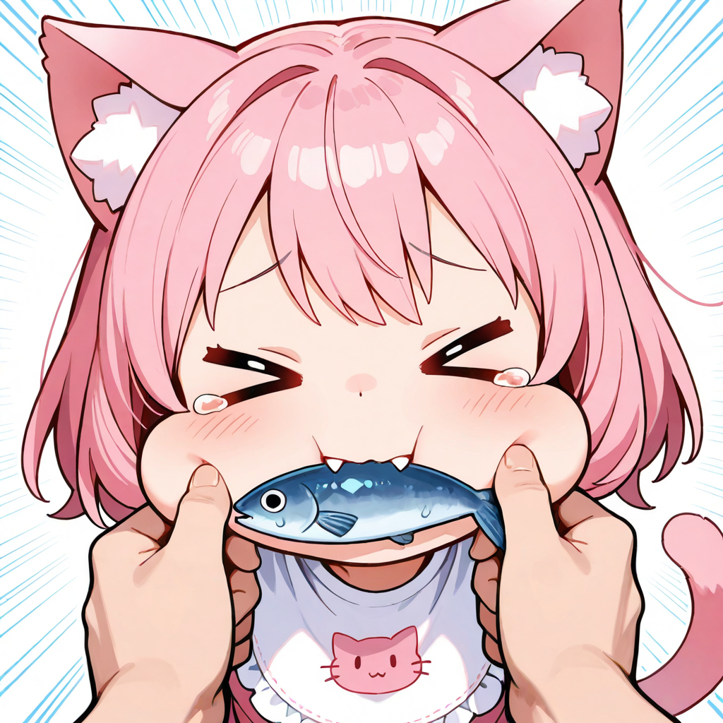 捕まえたぞっ！！コラッ！！魚をかえせーっ！！