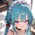冬ファッションの女の子 3枚目