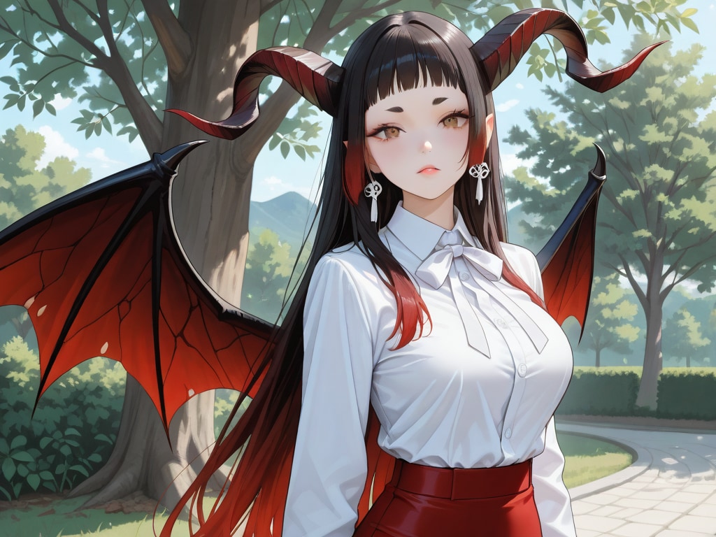 ぱっつん悪魔だか淫夢だか