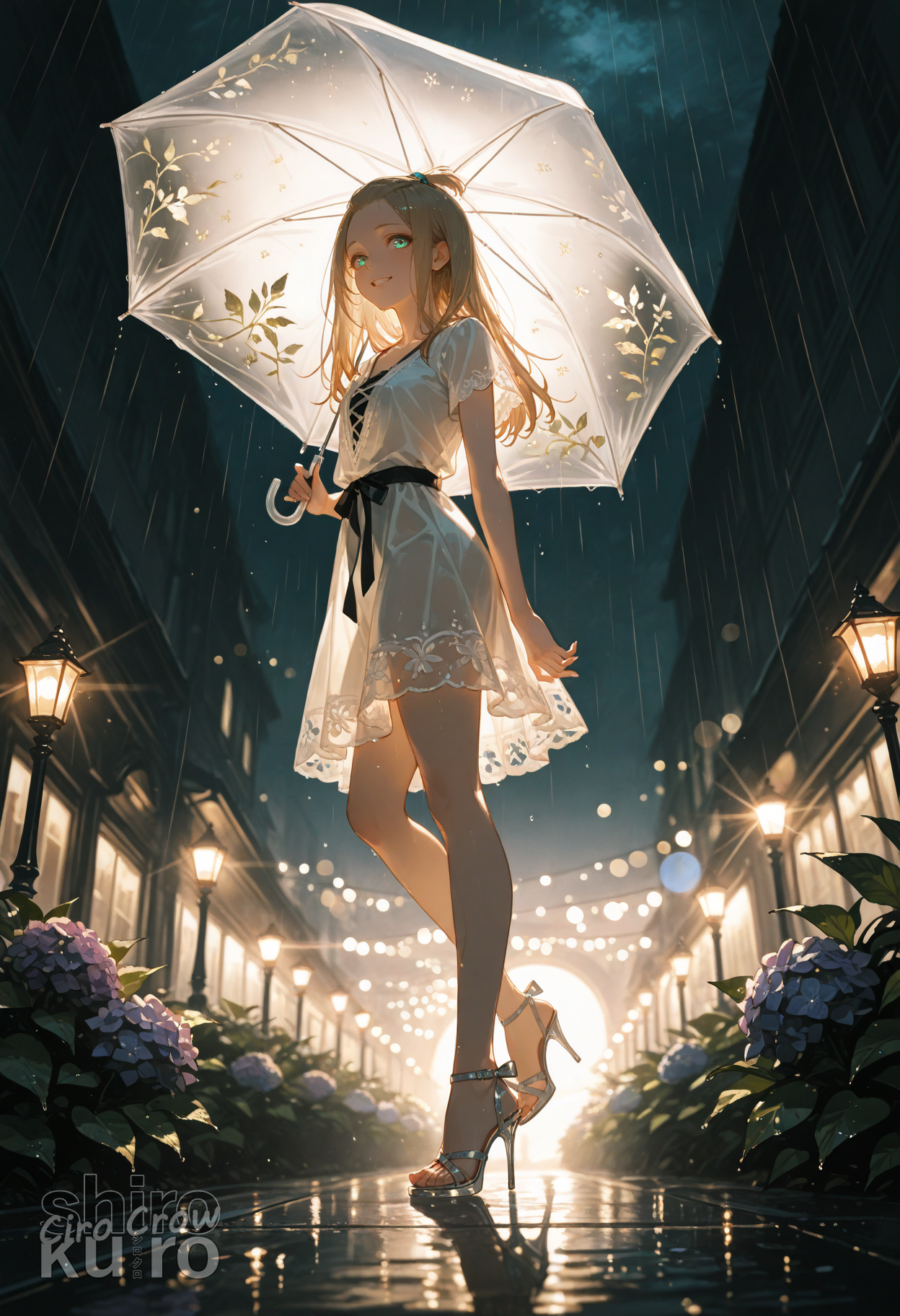 雨降る夜