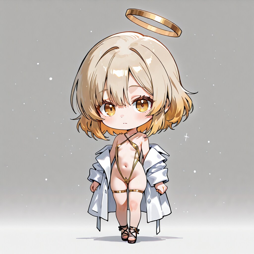 白衣をまとった天使見習い