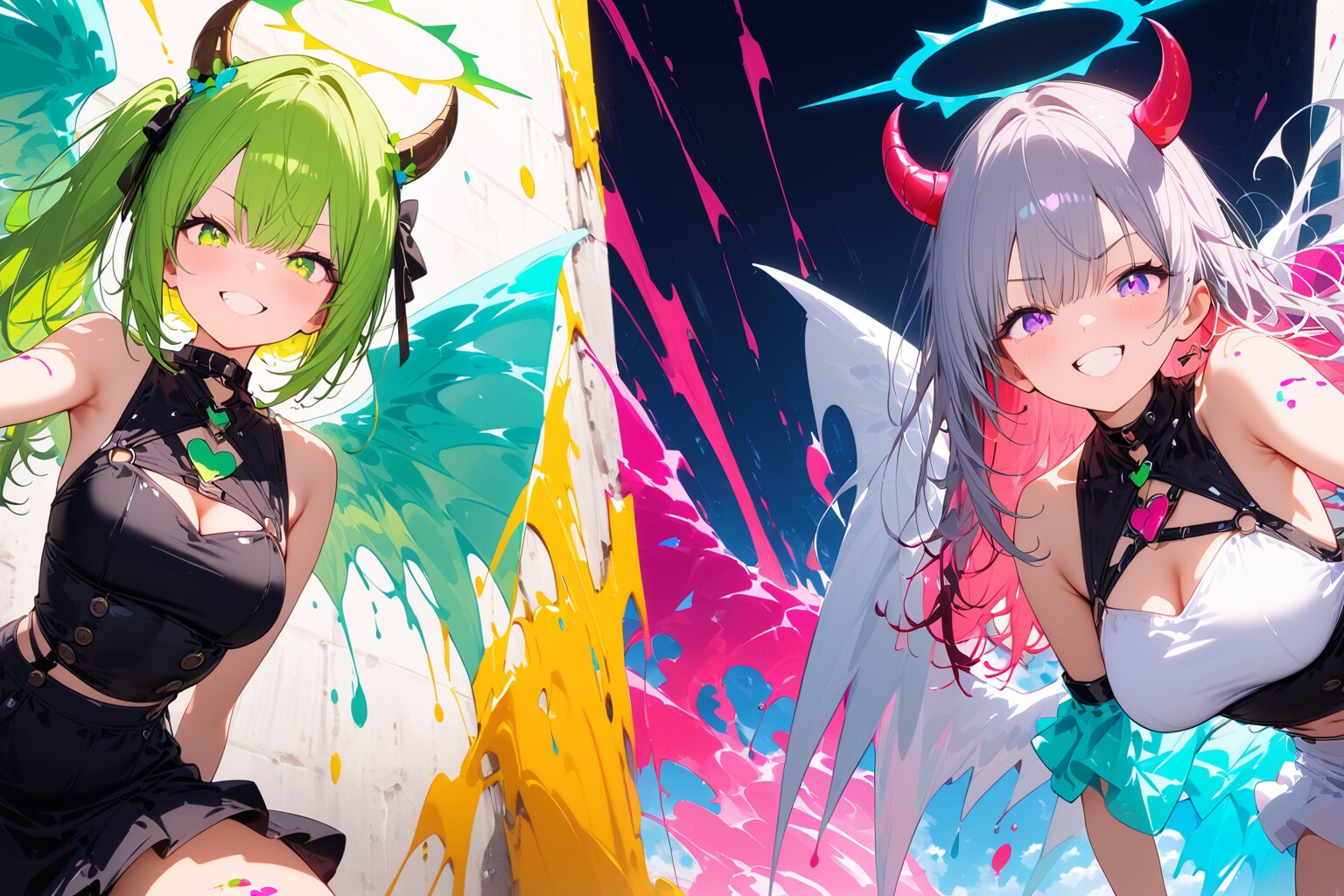 ちよ天みん魔 | の人気AIイラスト・グラビア