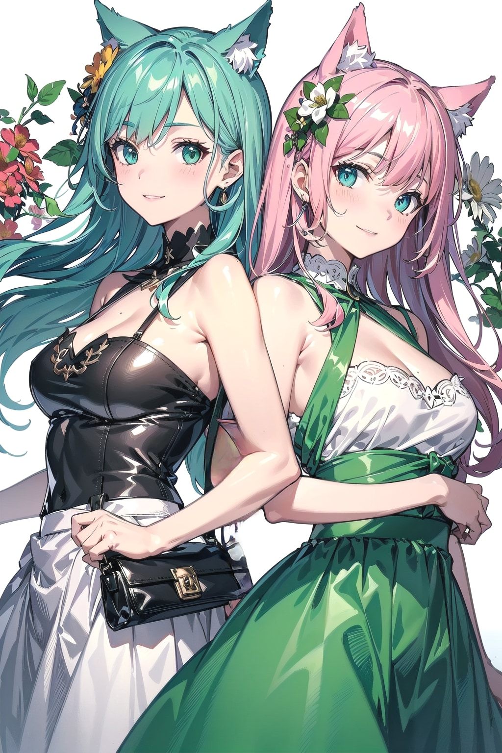 ボタニカル猫耳姉妹🐱🐱✨