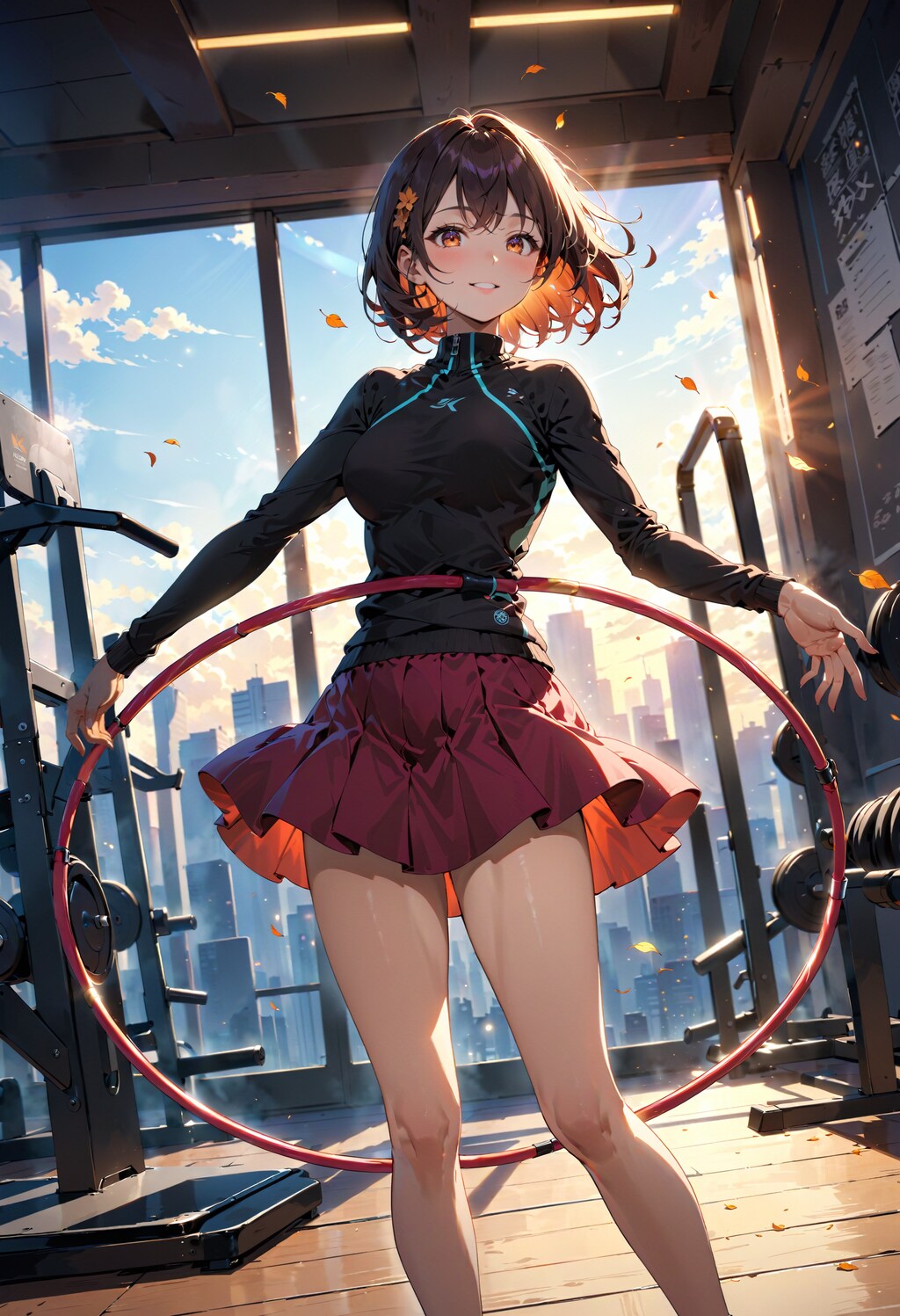 今日はフラフープ記念日