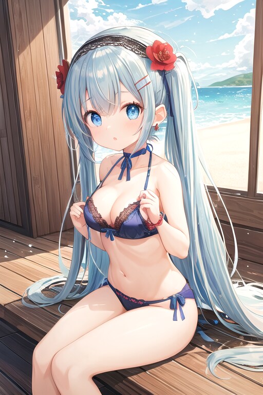 みあにゃん水着姿